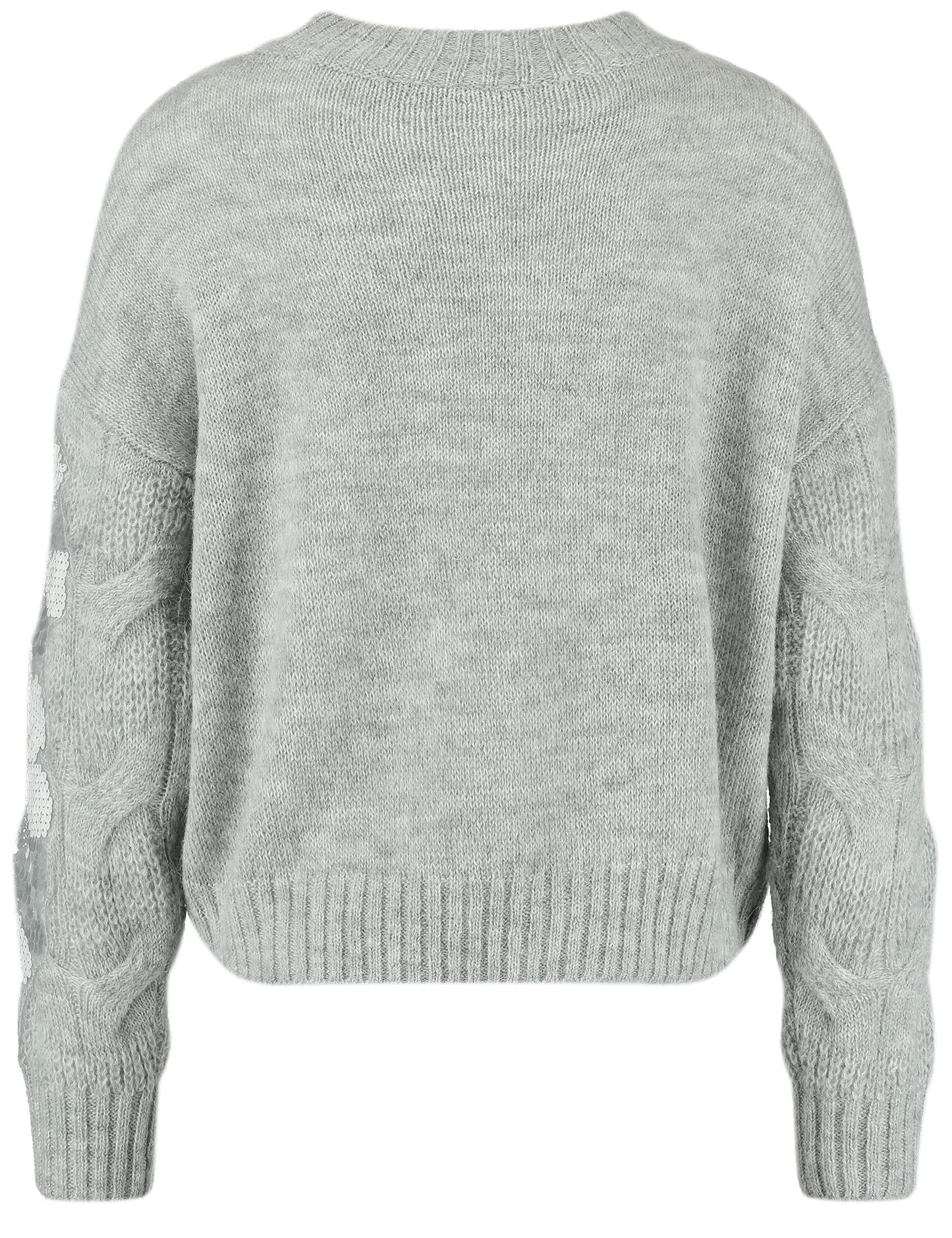 Pullover mit Pailletten-Zier