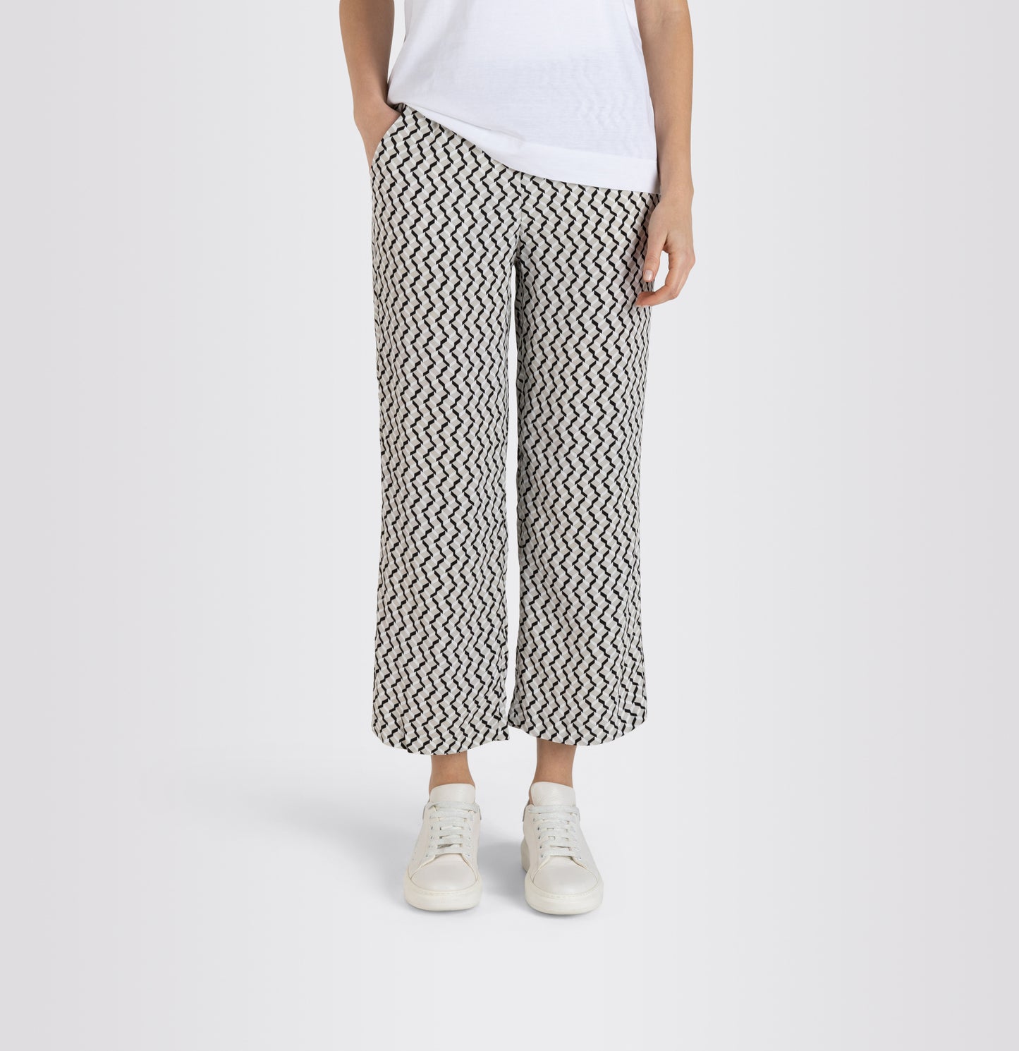 MAC JEANS - CHIARA cropped, Fluid viscose