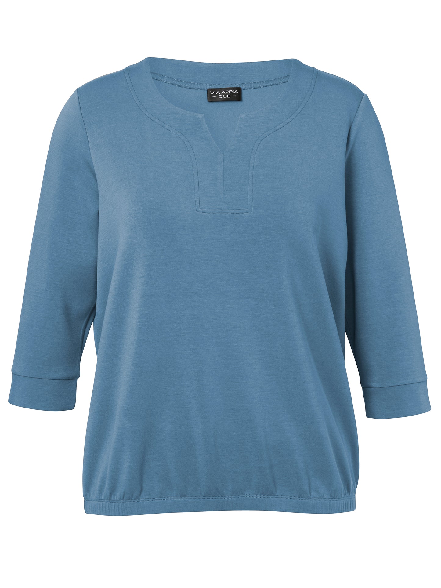 Sweatshirt V-Ausschnitt 3/4 Arm