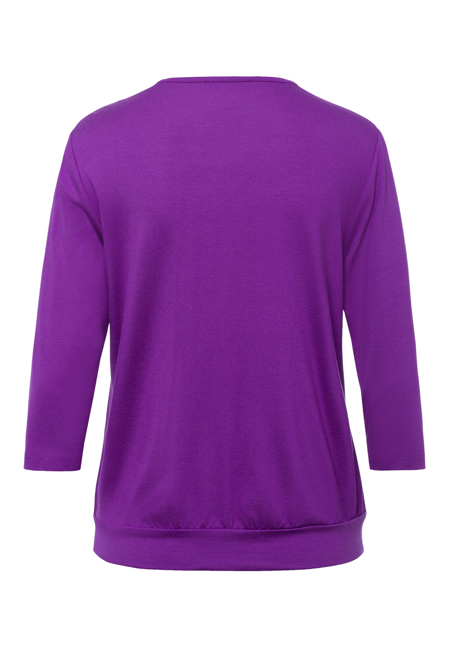 Blusenshirt NOS mit unterlegtem Vorderteil