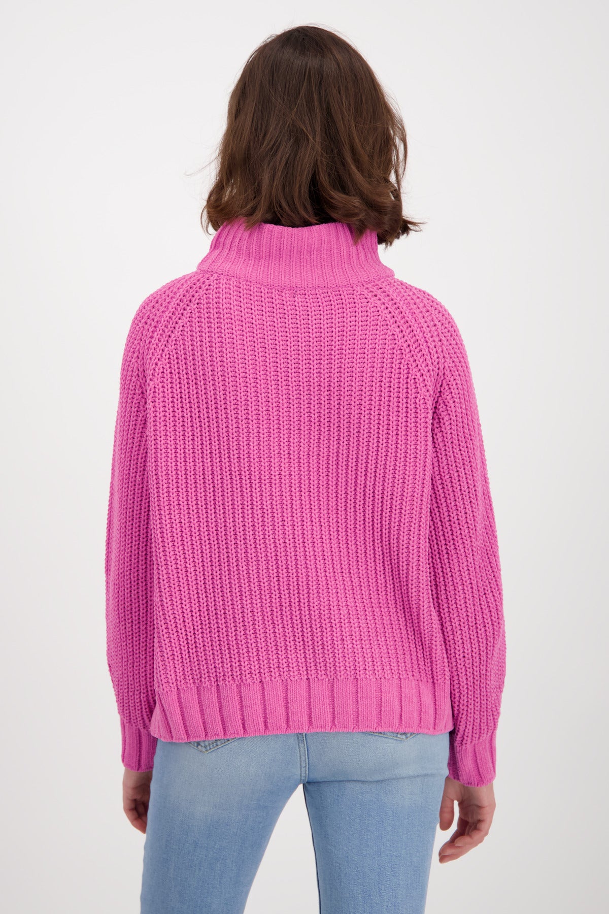 Pullover, deep pink