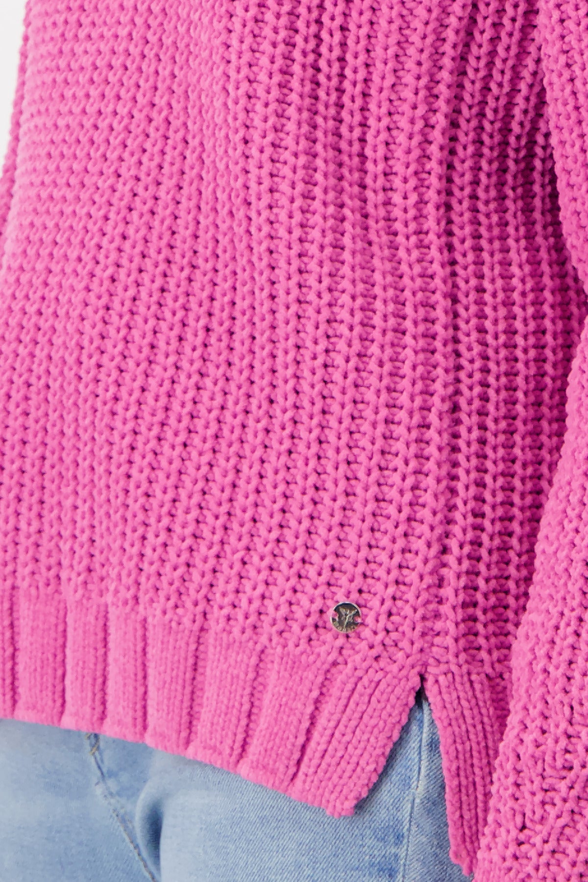 Pullover, deep pink