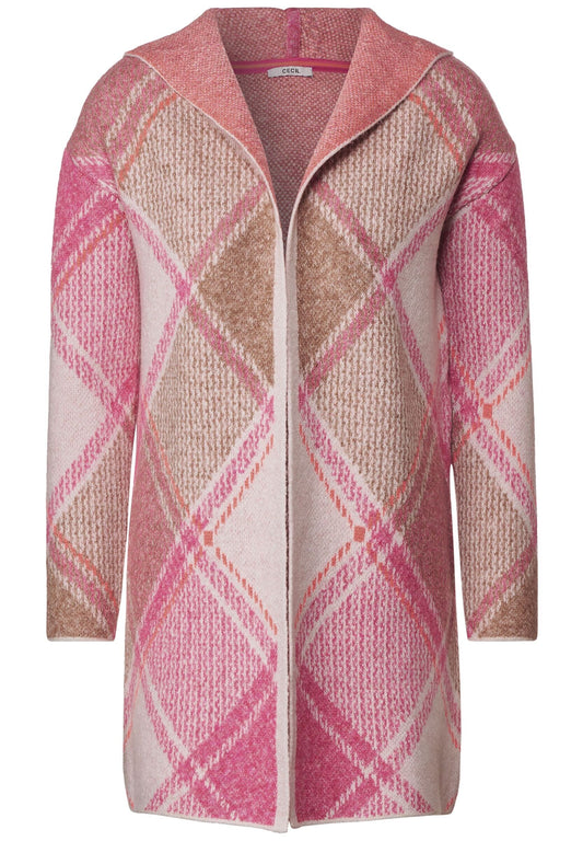 Cosy Jacquard Cardigan