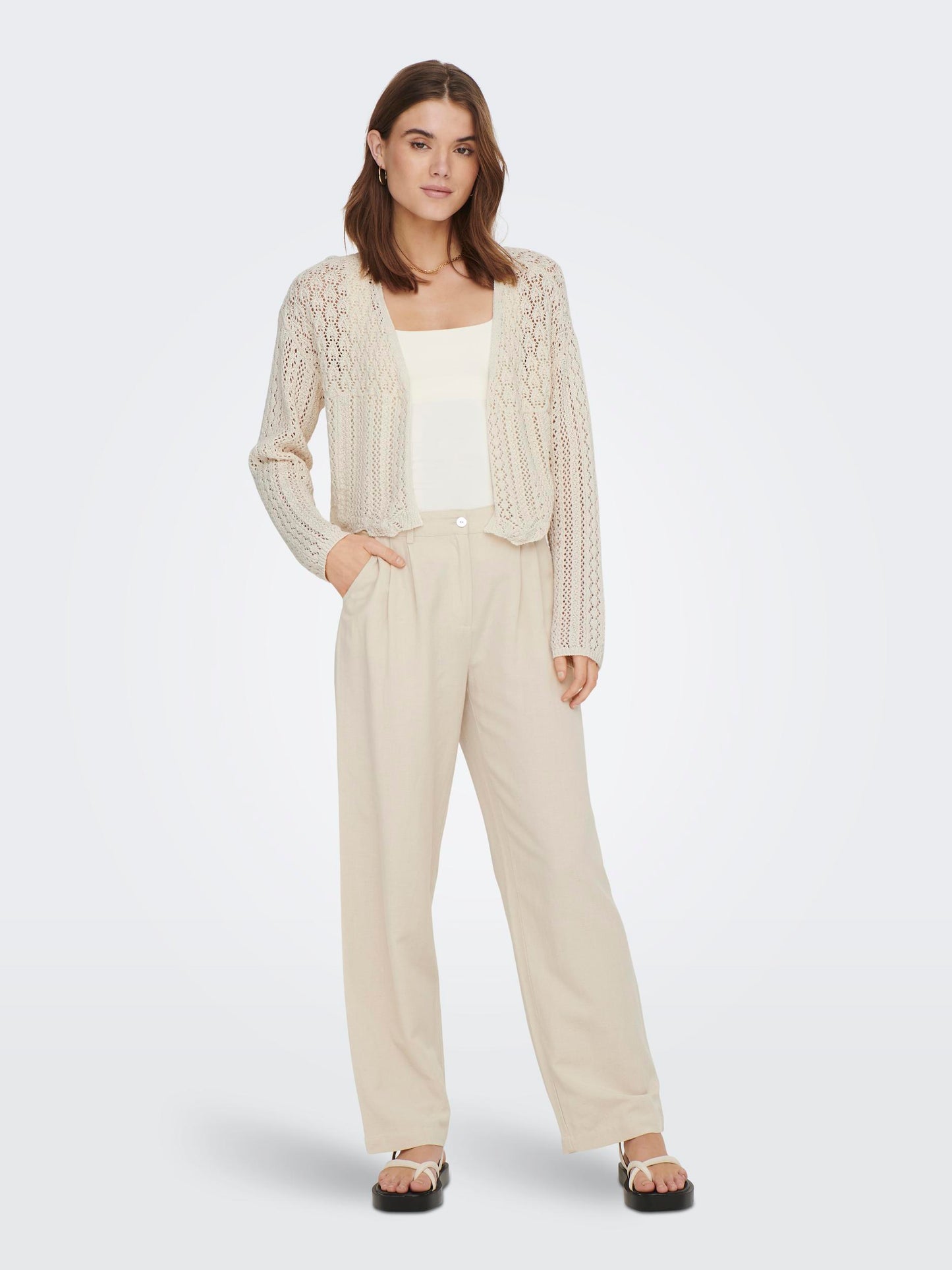 ONLNOLA 7/8 LIFE OPEN CARDIGAN KNT NOOS