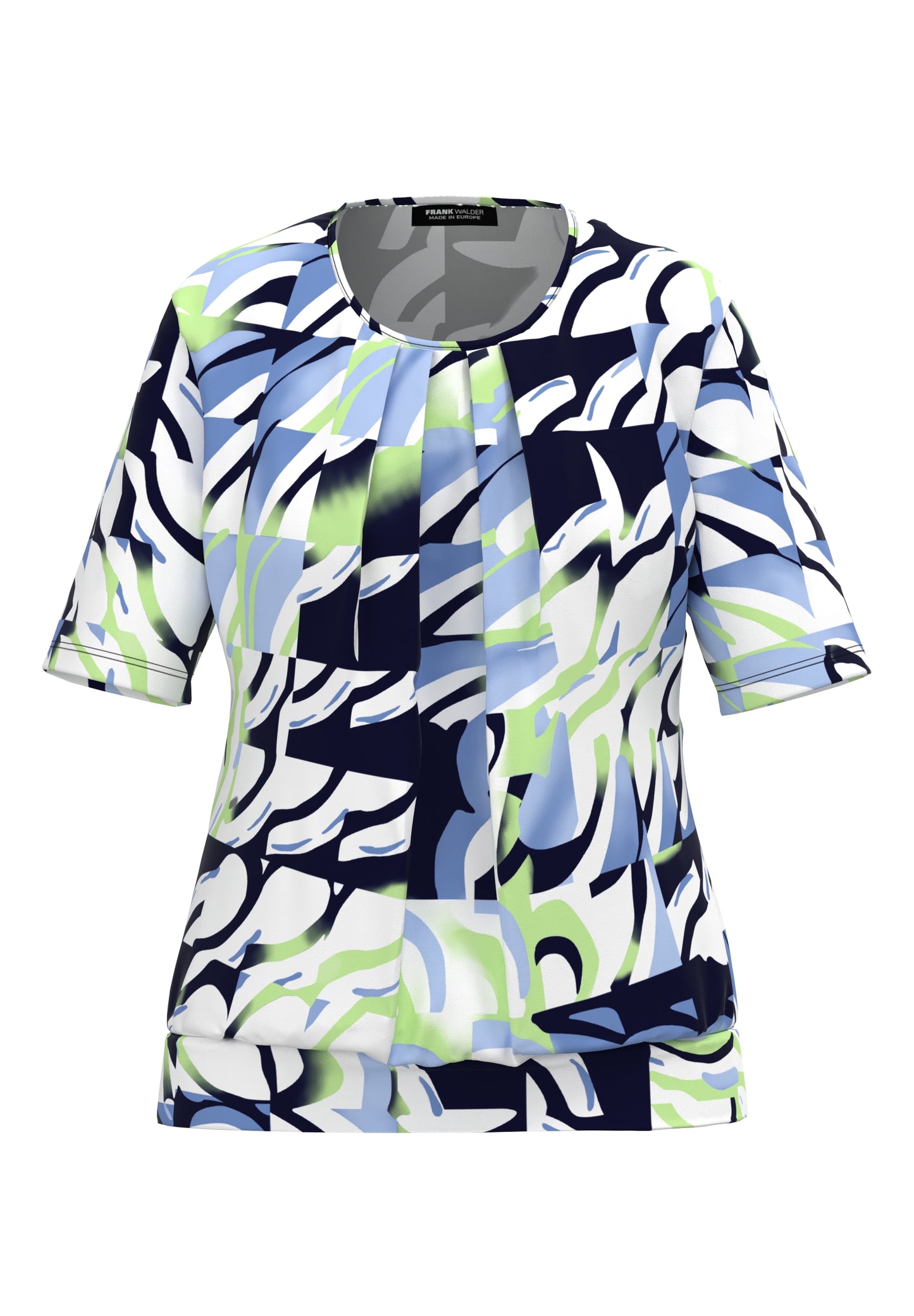 Blusenshirt NOS mit Kontrastdetails