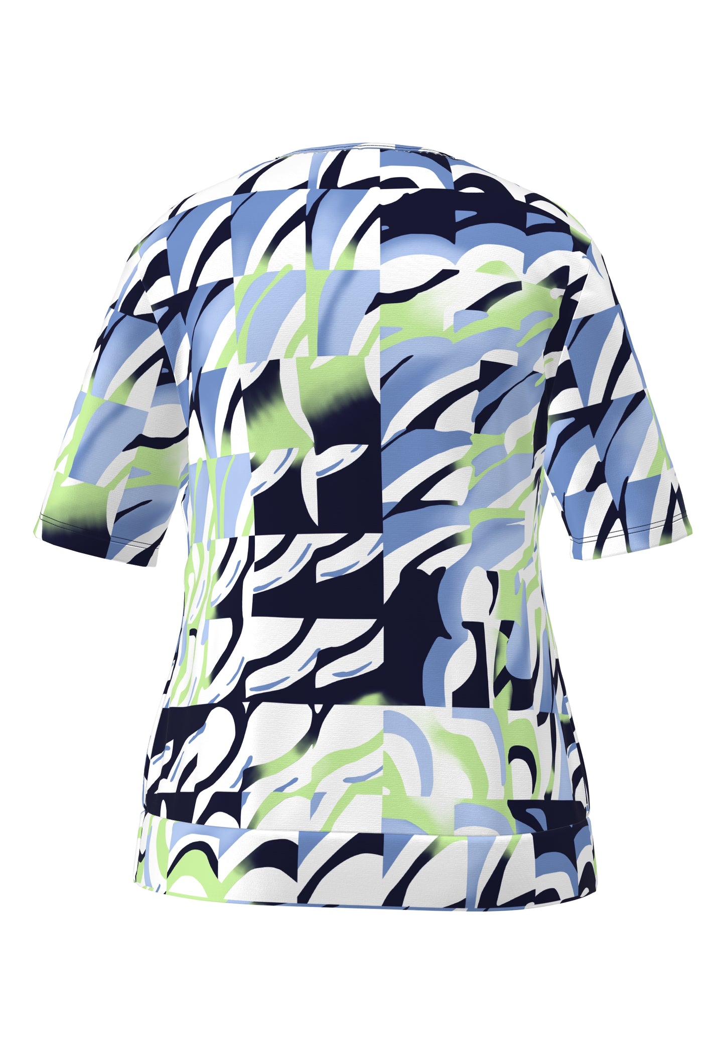 Blusenshirt NOS mit Kontrastdetails