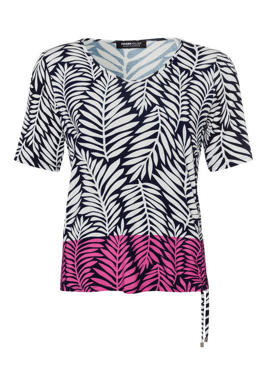 Shirt ELEMENTS mit seitlichem Bindeband
