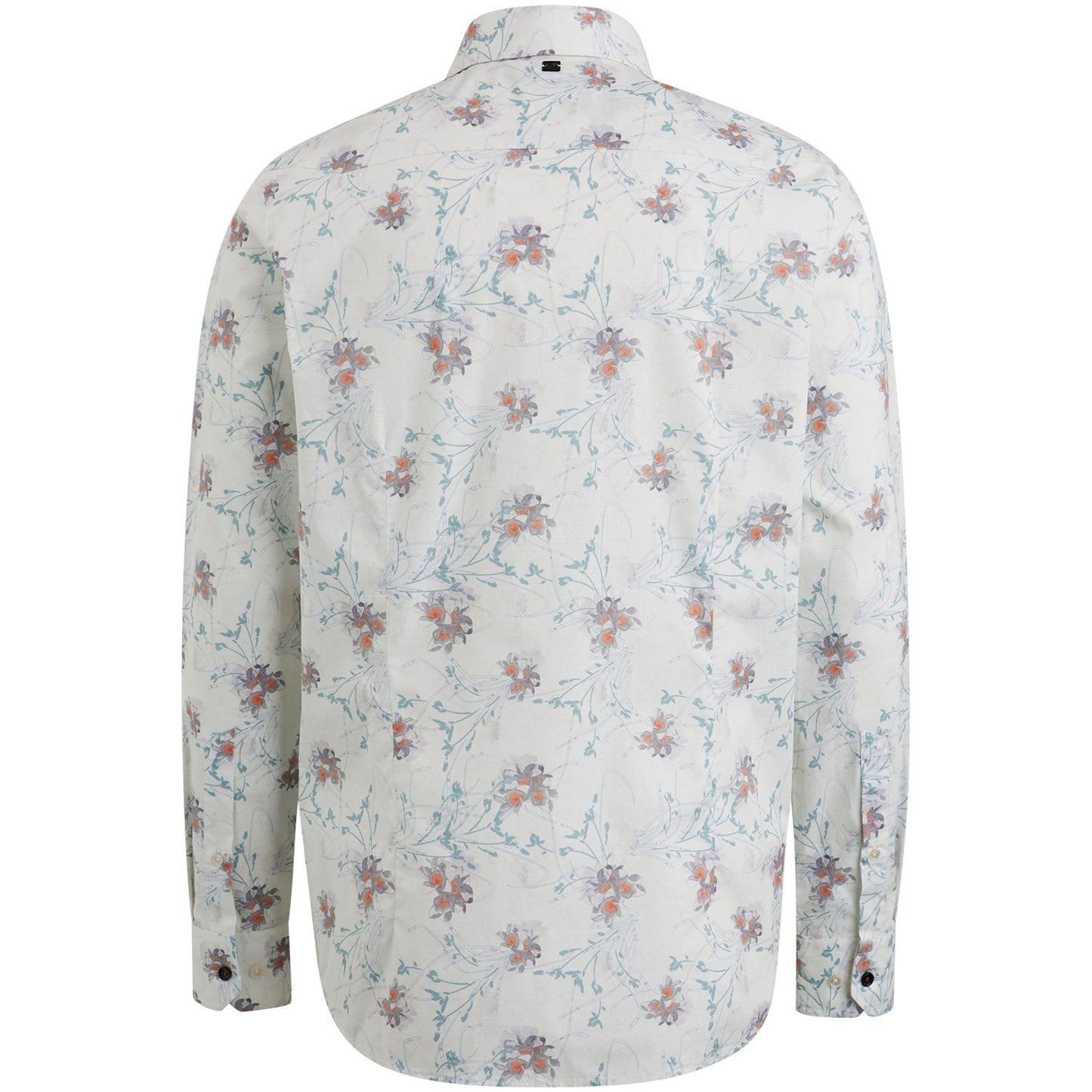 Long Sleeve Shirt Print on fine poplin stretch