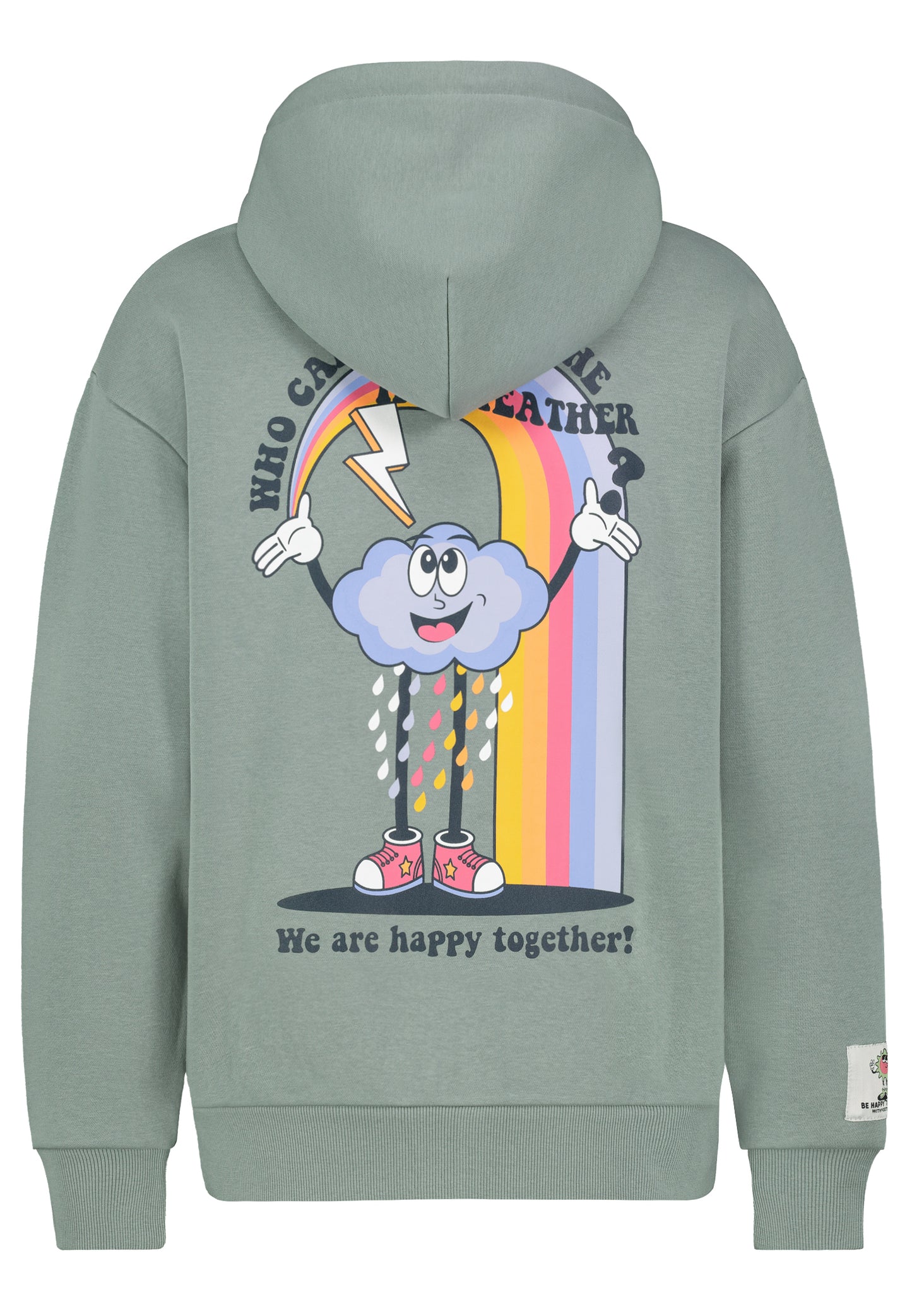 DOB Sweatjacke,langarm, Kapuze mit, canvas beige