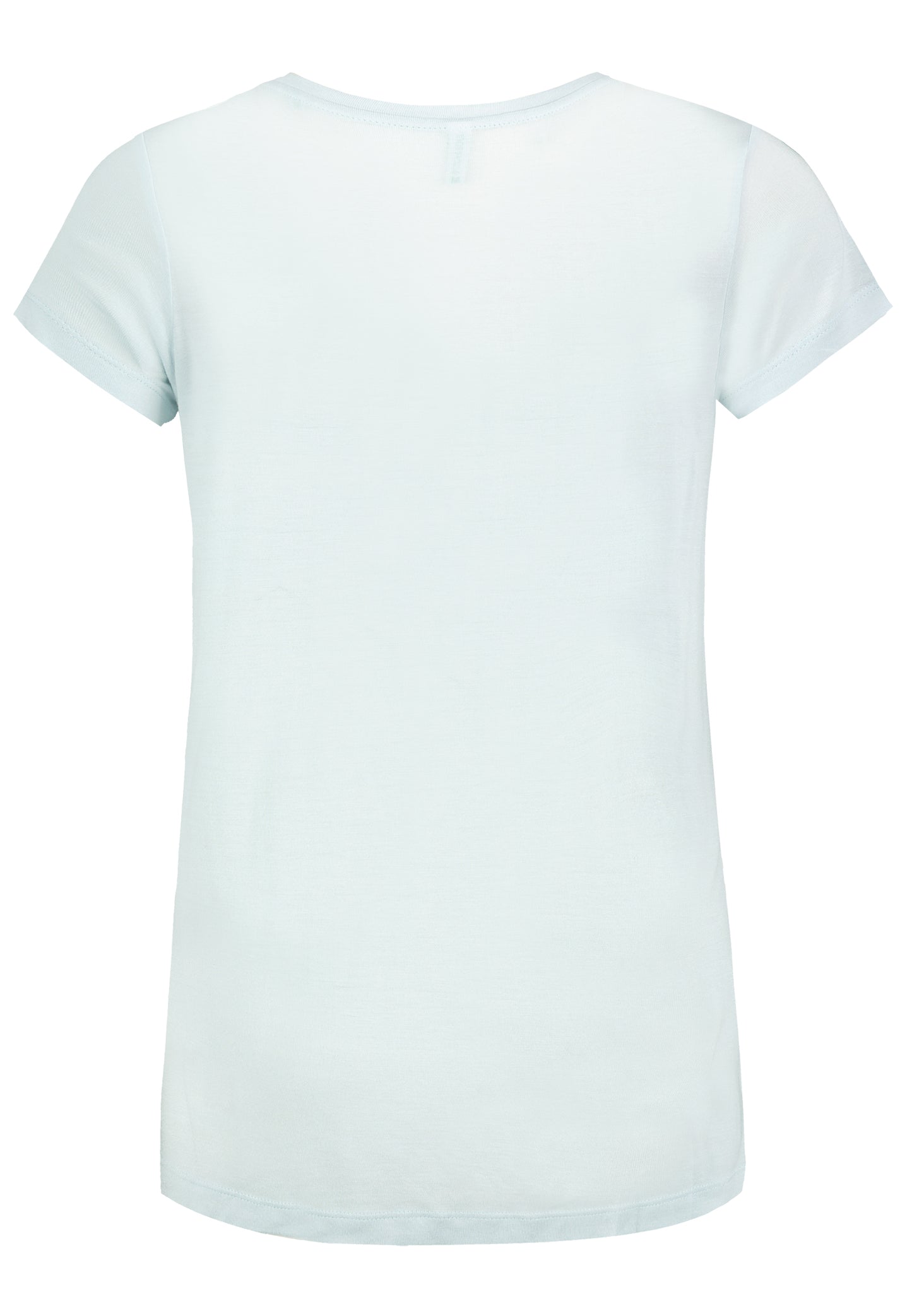 Shirt,kurzarm, Rundhals mit Blende,Nackenband, Fotodruck auf Vorderteil"SUMMER"