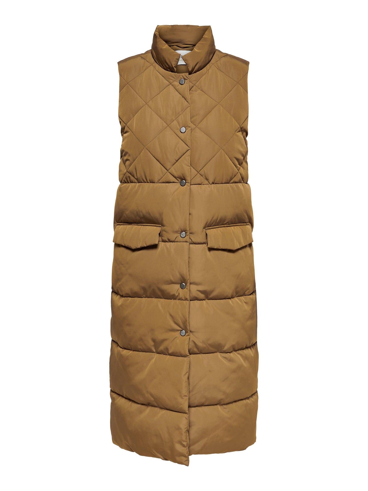 ONLSTACY QUILTED LONG WAISTCOAT OTW NOOS