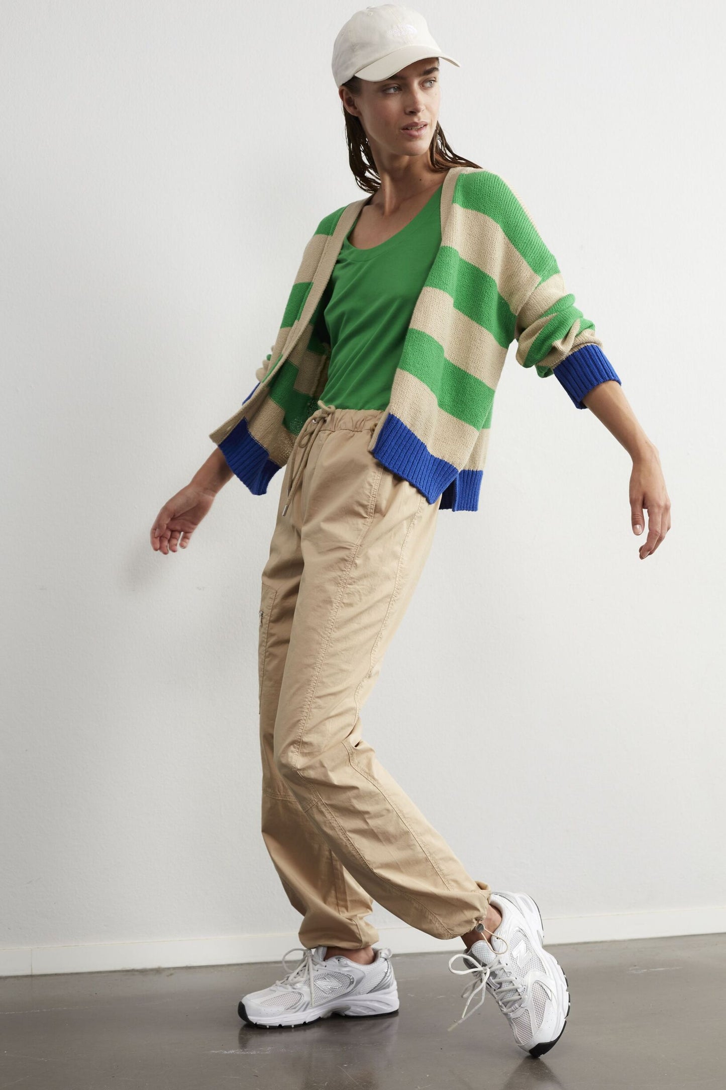 Cardigan gestreift