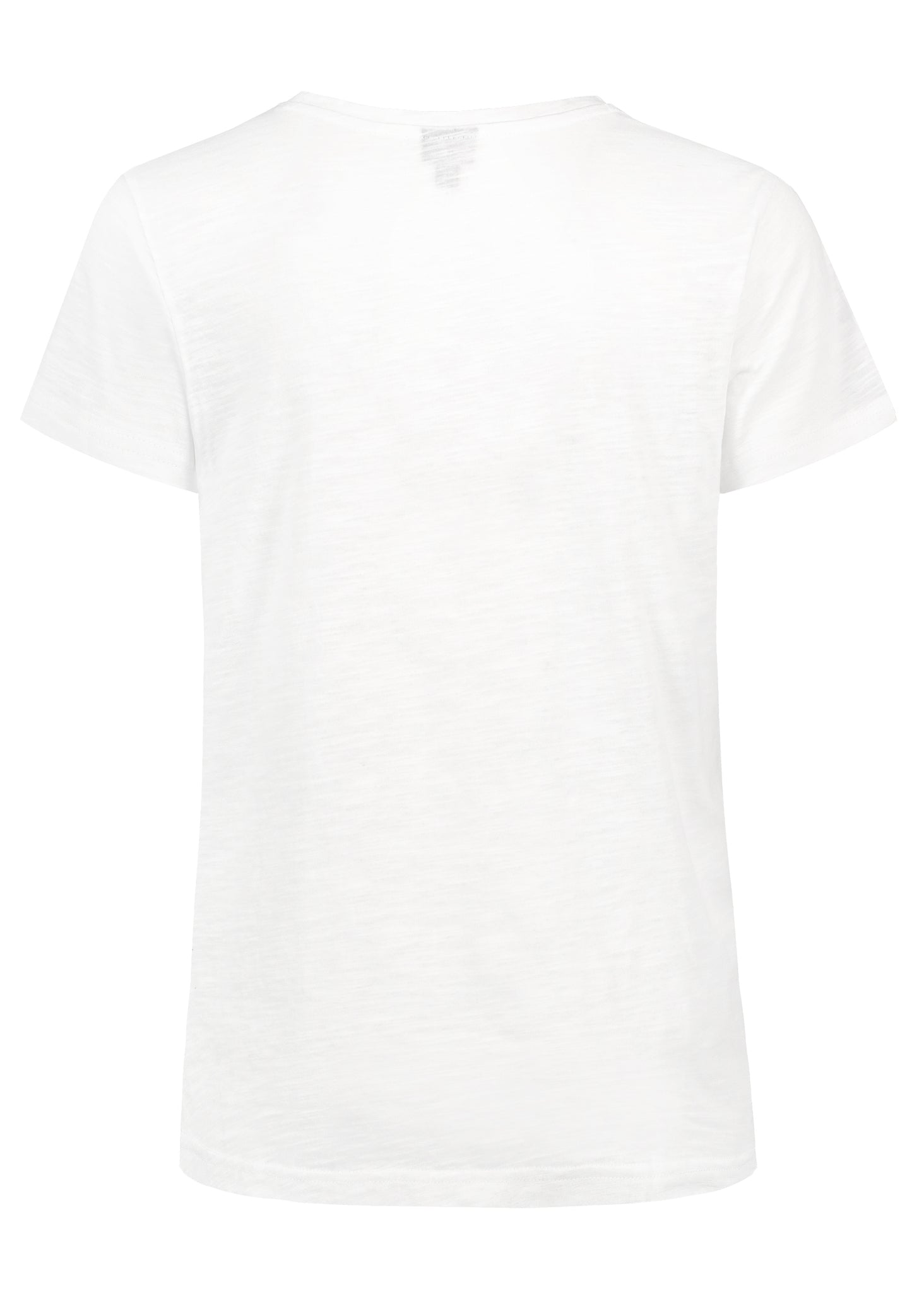 T-Shirt, kurzarm, Rundhals mit Blende, Necktape, versch.Druck"Frauen"