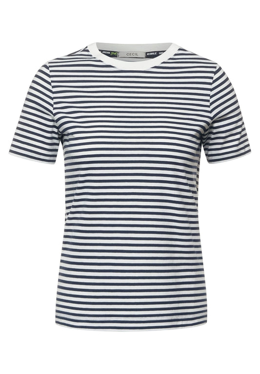 T-Shirt mit Streifenmuster