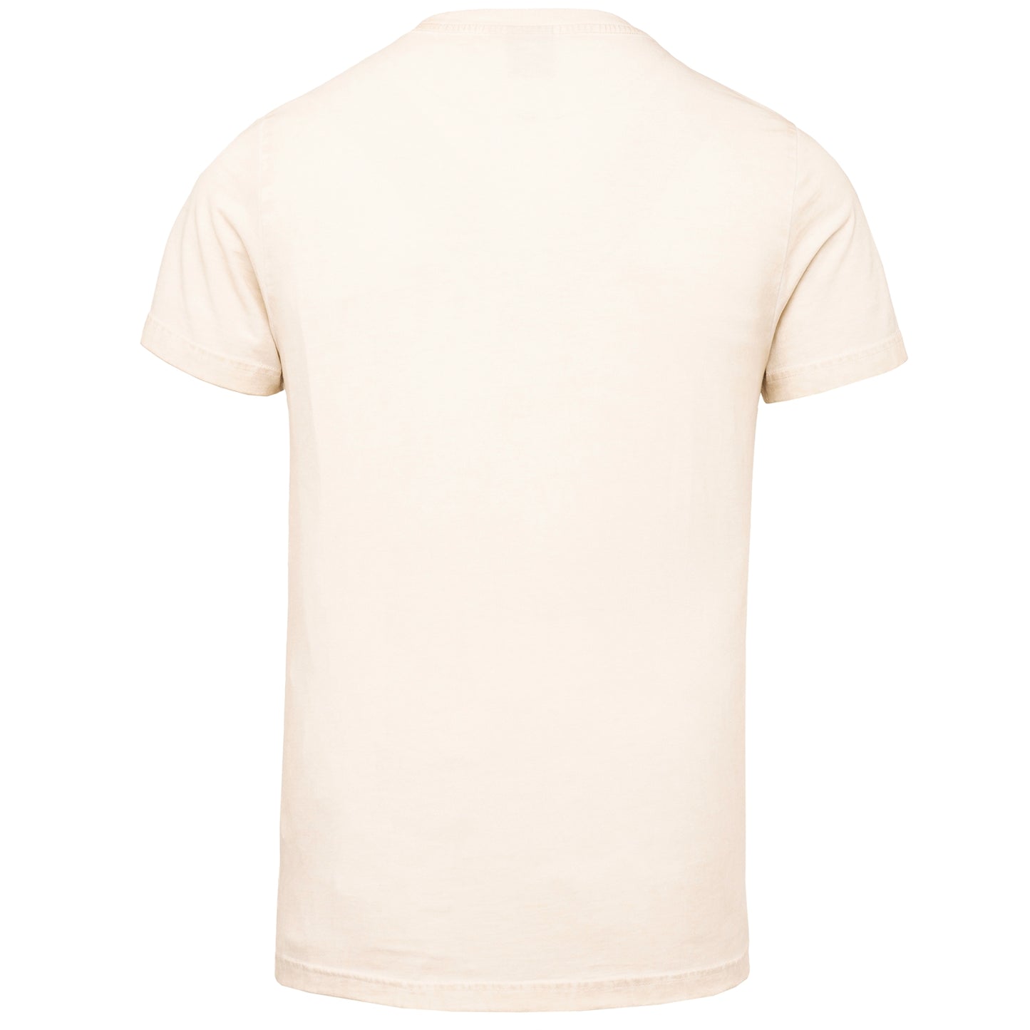 Short sleeve r-neck single jersey cold dye