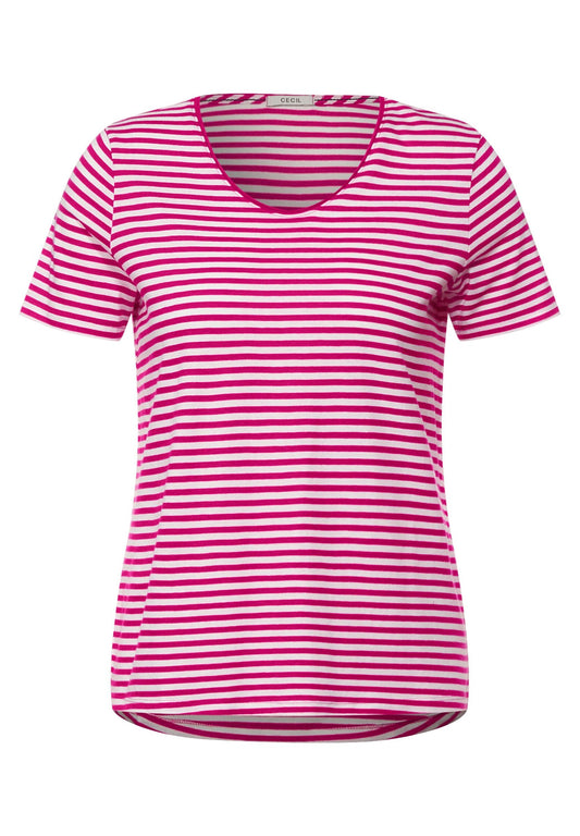 T-Shirt mit Streifenmuster