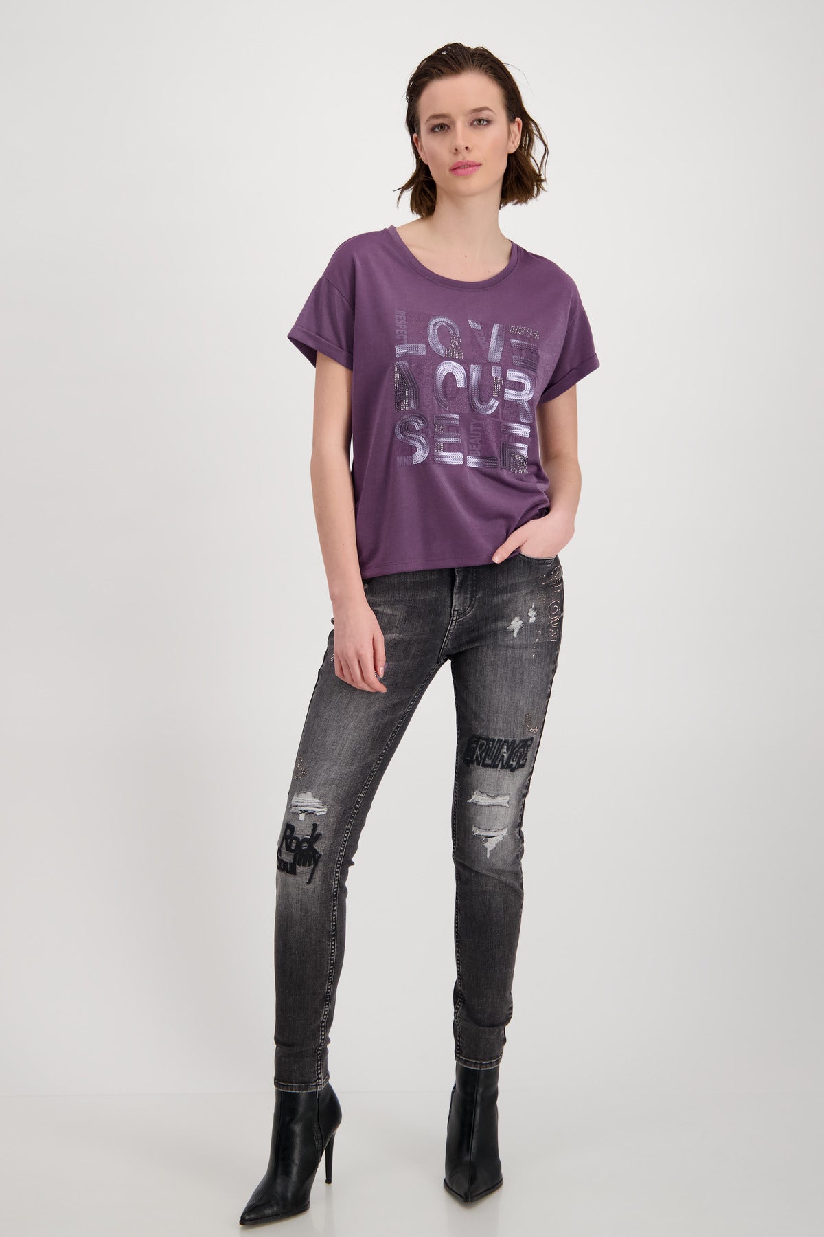Shirt, lilac