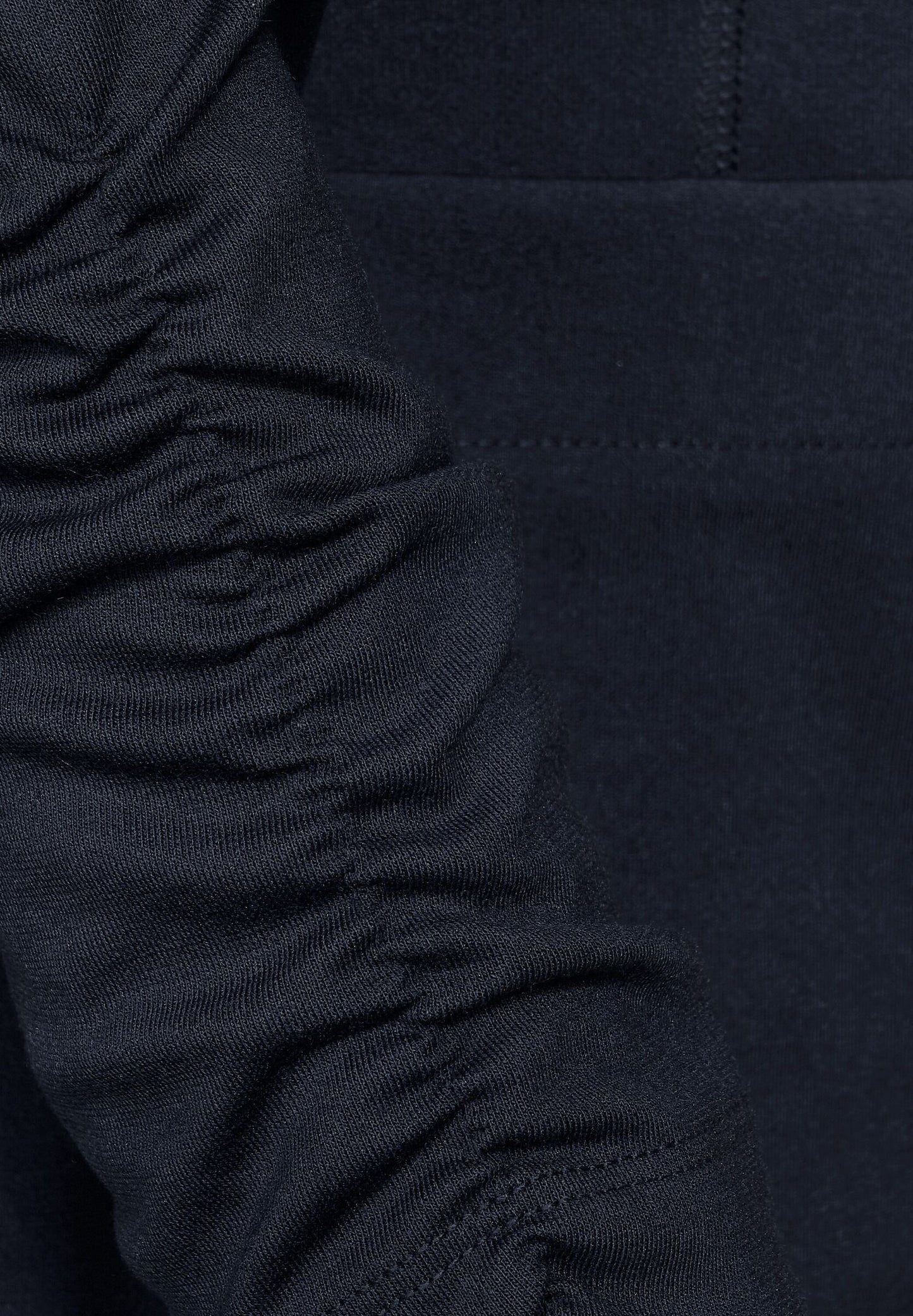 Sweatblazer mit Raffdetail