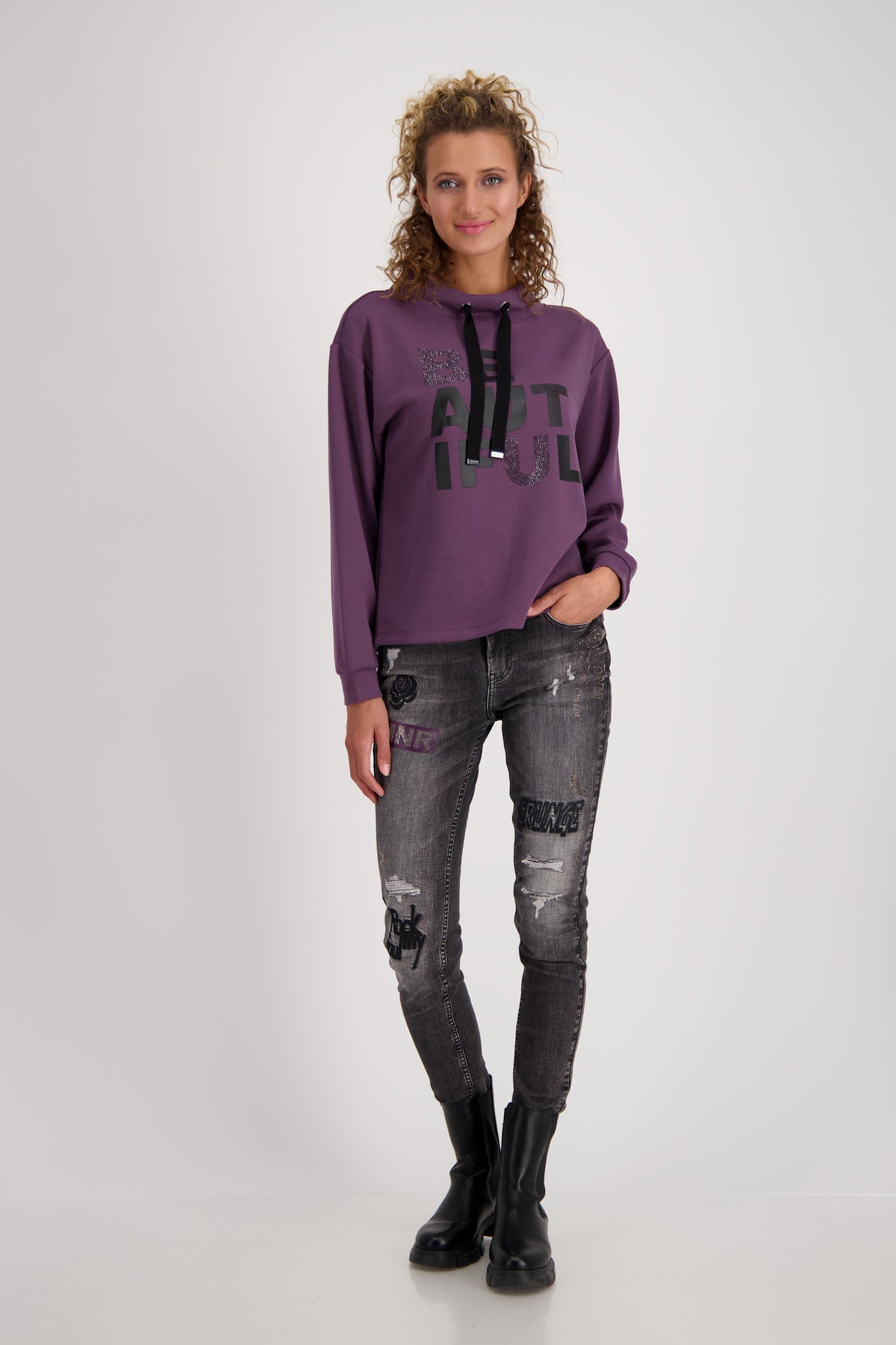 Pullover, lilac