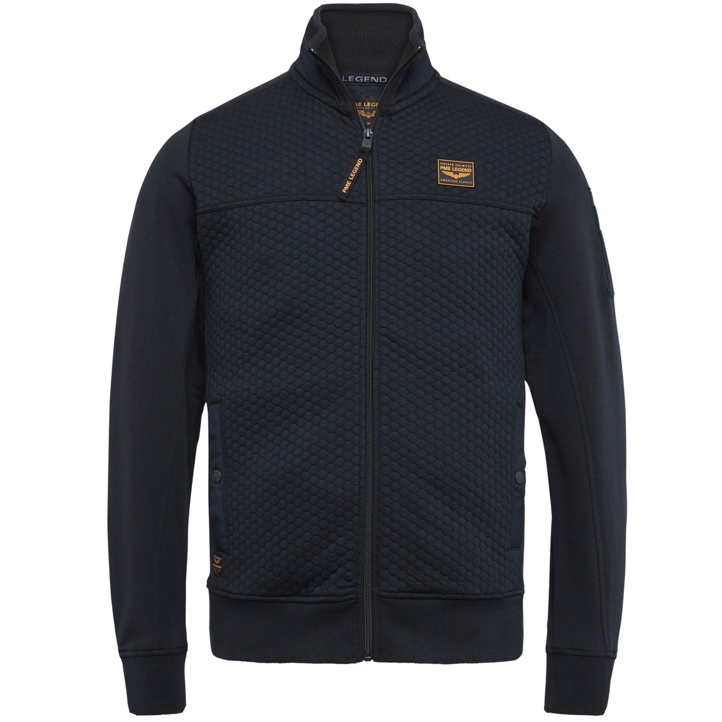 Zip jacket structure sweat
