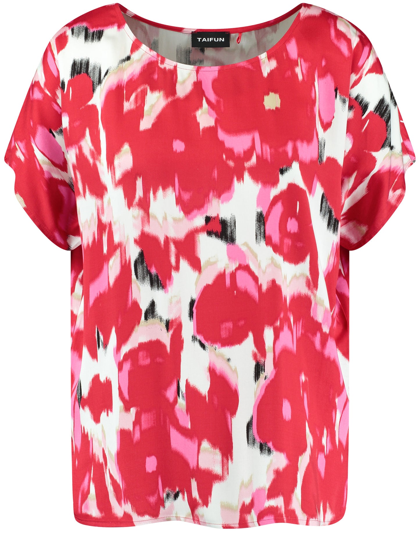 Blusenshirt mit floralem Allover-Print
